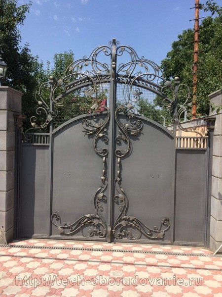 кованые ворота Нижний Новгород цена, фото